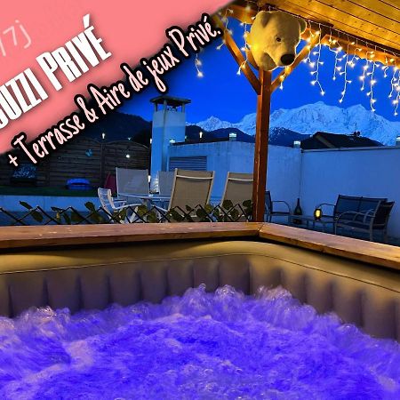 Rooftop 1 - Jacuzzi Prive Au Pied Du Monte-Blanco Sallanches Exteriör bild